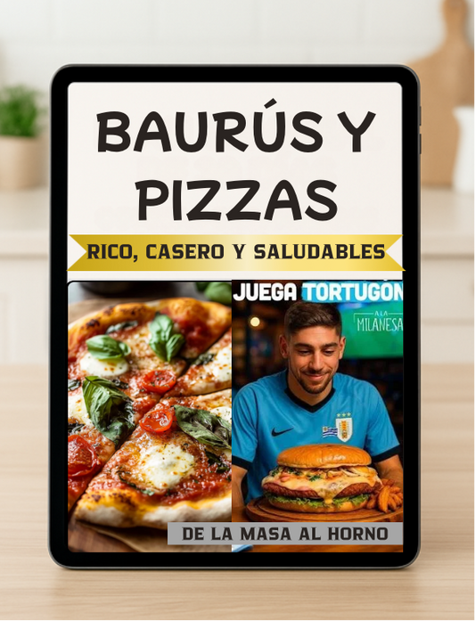 Baurús y pizzas saludables